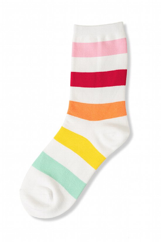 Happy Stripe Socks 2